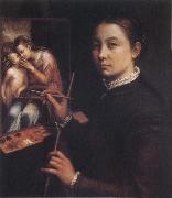 Sofonisba Anguissola Self-Portrait at the Easel Germany oil painting artist